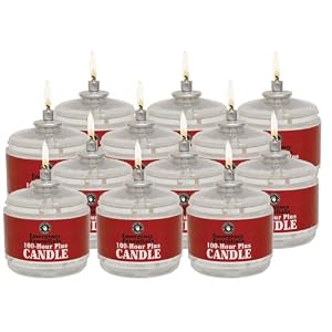 Hour Plus Emergency Candle Clear