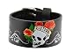 Vintage Ink Unisex Tatto Isspired Wide Leather Wrist Cuff