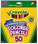 Crayola 50ct Long Colored Pencils