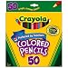 Crayola 50ct Long Colored Pencils