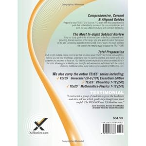 TExES Life Science 7-12 238  Teacher Certification Study Guide Test Prep