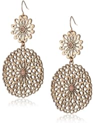 The SAK Openwork Double Drop Earrings
