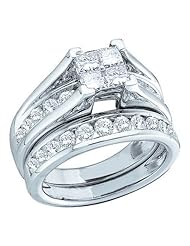 0.52CT DIAMOND BRIDAL SET SIZE 5