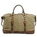 CLELO B305 Canvas Weekend Travel Duffel Bag Oversized - Premium Quality