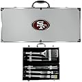 San Francisco 49ers Nfl 8pc Bbq Tools Set