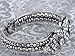 Alilang Silvery Tone Clear Crystal Colored Rhinestones Vintage Butterfly Wings Bangle Cuff Bracelet