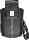 BlackBerry 8900, 8520 Leather Tote (Black)