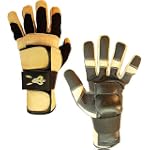 Hillbilly Full Finger Wrist Guard Gloves, Medium
