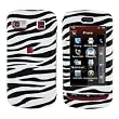Black and white Zebra Shield Protector Case for LG Xenon GR500 Phone