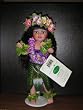 Hawaiian Porcelain Hula Doll