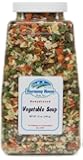 Harmony House Foods Soup Mix, Dried Vegetable, 12 Ounce Quart Size Jar