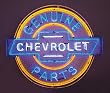 Chevrolet Diamond Plate Neon Sign