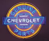 Chevrolet Diamond Plate Neon Sign