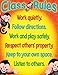 TREND ENTERPRISES, INC. Class Rules Monkey Mischief Learning Chart, 17