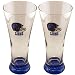 Detroit Lions Two Pack 12 Ounce Flared Pilsner Glasses