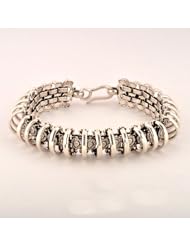 Sterling Silver Oxidized Handmade Designer Bracelet Bangle