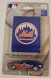 New York Mets Replica Die Cast Vehicle 1:64 - Ford Mustang + Team Logo Sticker