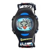 Kids' 70040NB Character Superman Blue Accented Digital Watch