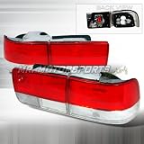 HONDA ACCORD TAIL LIGHTS - RED/CLEAR