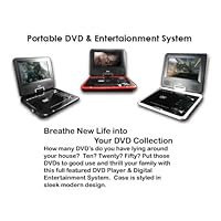 Portable DVD Player 7.5' with Game USB SD DIVX