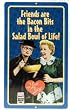 Lucy Salad Bowl Metal Sign