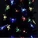 Solar Fairy String Lights for Outdoor Garden Landscape (30led, 8 Modes, 20ft, Multicolor)