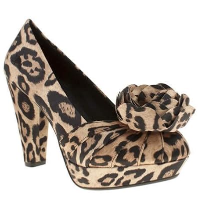 ... Simona Leopard Print High Heel Shoes UK 3: Amazon: Shoes  Bags