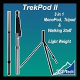 Trek-Tech TrekPod II, Multi-purpose Tripod System -Walking Staff, Monopod & Tripod, & MagMount Quick Release - With Heavy Duty Nylon Travel Case