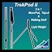 Electronics : Trek-Tech TrekPod II Monopod/Tripod/Hiking Staff Multi-Use Tool for Image Stabilization for Digital Camera, Video Recorder or Other Optical Devices
