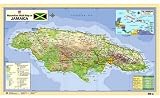 Macmillan Wall Map of Jamaica (Macmillan Caribbean Wall Maps)