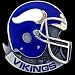NFL Team Helmet Pin - Minnesota Vikings