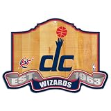 NBA Washington Wizards 11-by-17 Wood Sign Traditional Look