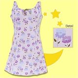 Bedhead Lavender Watercolor Voile Cotton Chemise