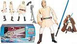 Star Wars Attack of the Clones (AOTC) Obi-Wan's Jedi Starfighter with Obi-Wan Pilot Figure Included - The cool ship!