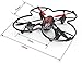 HUBSAN X4 H107C HD 2MP Camera 2.4G 4CH 6 Axis Gyro RC Quadcopter Red/White (PH-H107C)