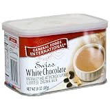 General Foods International Coffee, Swiss White Chocolate Swiss Style Coffee Drink Mix, 10-Ounce Tins (Pack of 6)