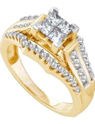 1.00CTW DIAMOND INVISIBLE RING