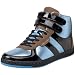 Creative Recreation Men's Dicoco High-Top Sneaker,Black/Malibu/Sepia,10 D US