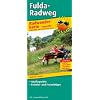 Radwanderkarte Fulda-Radweg: Mit Ausflugszielen, Einkehr- und Freizeittipps, reissfest, wetterfest, abwischbar, GPS-genau. 1:50000: Radwanderkarte ... beschriftbar und wieder abwischbar