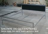 Home Life Iron Platform Bed with Slats Queen - Complete Bed 5 Year Warranty Included
