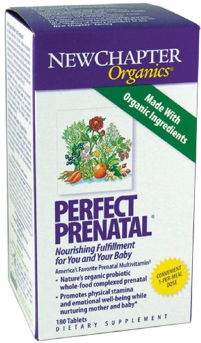 New Chapter Perfect Prenatal Tablets, 180-Count Bottle