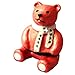 Objet D'Art Release #292 "Madeline" Cute Pink Teddy Bear Handmade Jeweled Metal & Enamel Trinket Box_s-4