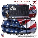 Ole Glory WraptorSkinz Skin and Screen Protector Kit fits Sony PSP Slim (PS ....
