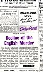 Decline of the English Murder