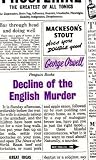 Decline of the English Murder (Penguin Great Ideas)