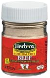 Herb-Ox Beef Branulated Bouillon, Sodium Free, 3.3-Ounce Jars (Pack of 6)