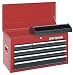 Craftsman 9-65247 Chest Top Single 6 Drawer 26-Inch Red