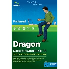 Dragon NaturallySpeaking 10 Preferred, German, EDU OLV Version (PC DVD)