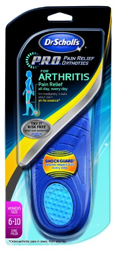 Great Deal! Dr. Scholl's Arthritis Pain Relief Orthotics (Women's Sizes 6-10) 1-Pair