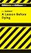 A Lesson Before Dying (Cliffs Notes)